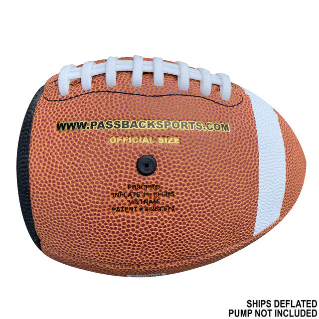 Pro Composite Passback Training Football (Ages 14+) - Image 2